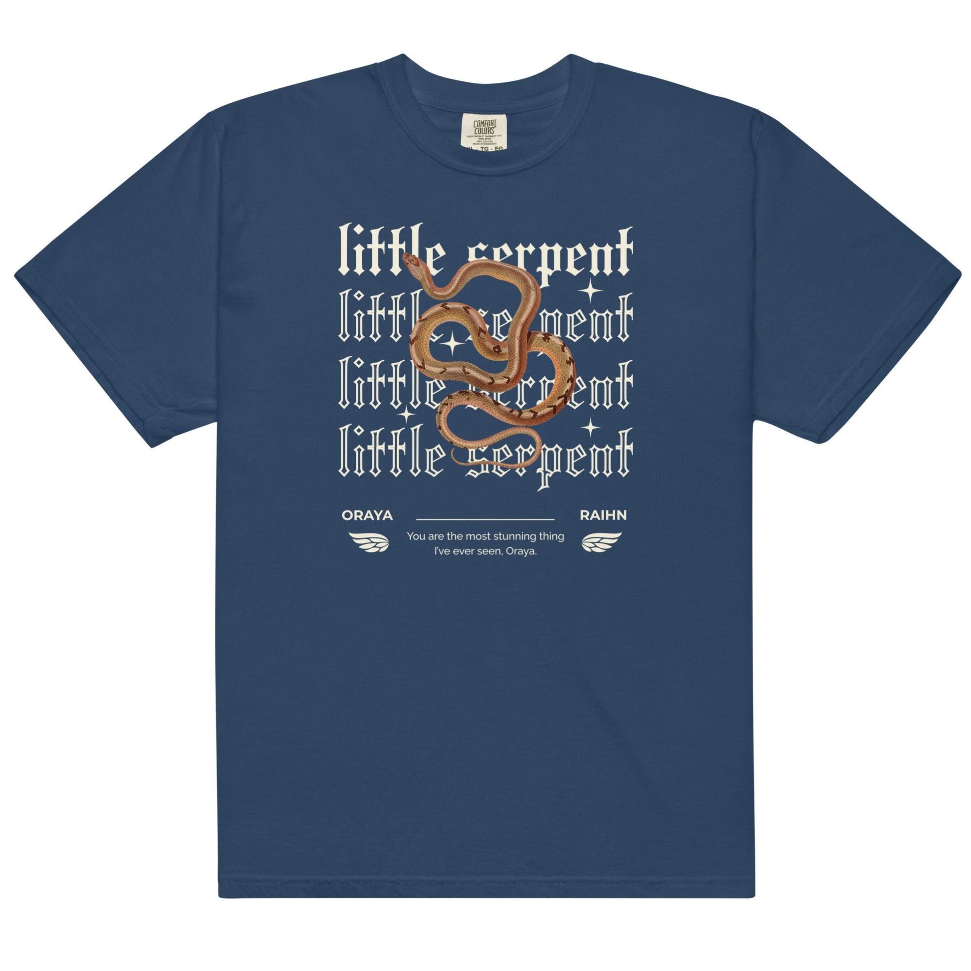 Little Serpent Tee Shirt - The Bean Workshop - box tee, carissa broadbent, the serpent and the wings of night