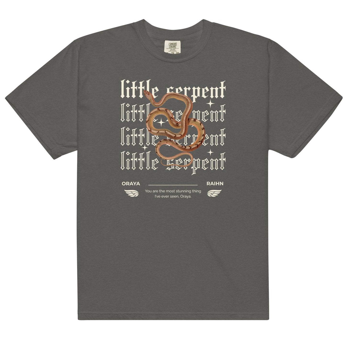 Little Serpent Tee Shirt - The Bean Workshop - box tee, carissa broadbent, the serpent and the wings of night