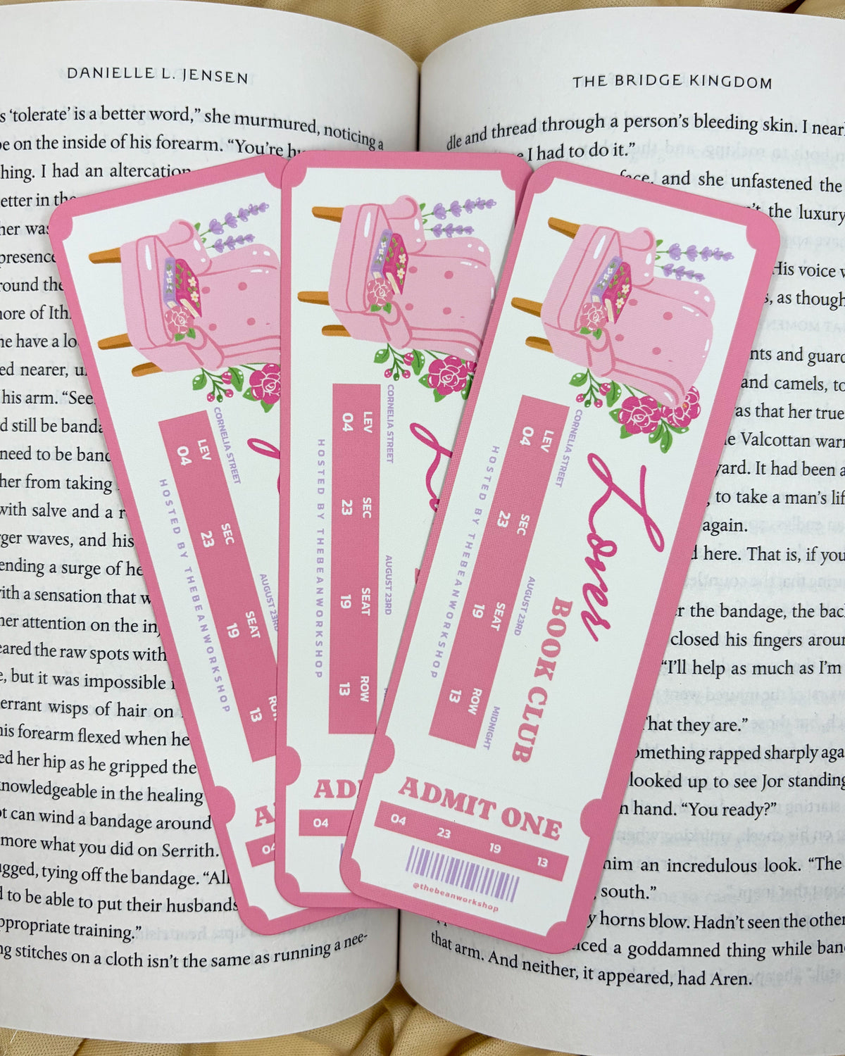 Lover Book Club Bookmark