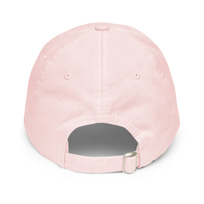 Magnificent North Pastel Embroidered Baseball Hat - The Bean Workshop - Baseball Cap, Embroidered Script Lettering, Magnificent North Pastel Baseball Hat Baseball Cap for Book Lovers, Once Upon a Broken Heart, Once Upon a Broken Heart Fan Gift, Pastel Sky Blue Colorway, Pastel Storybook, Self-Fabric Strap Detail, Stephanie Garber, Sunny Day Accessory, Travel Ready Style, Whimsical Celestial