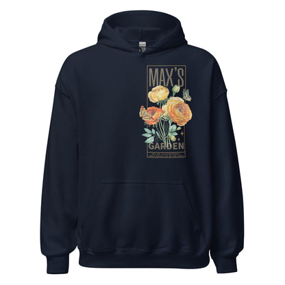 Max's Garden Hoodie - The Bean Workshop - Bookish Fashion, Carissa Broadbent, Daughter of No Worlds, Fandom Merch, hoodie, Max's Garden