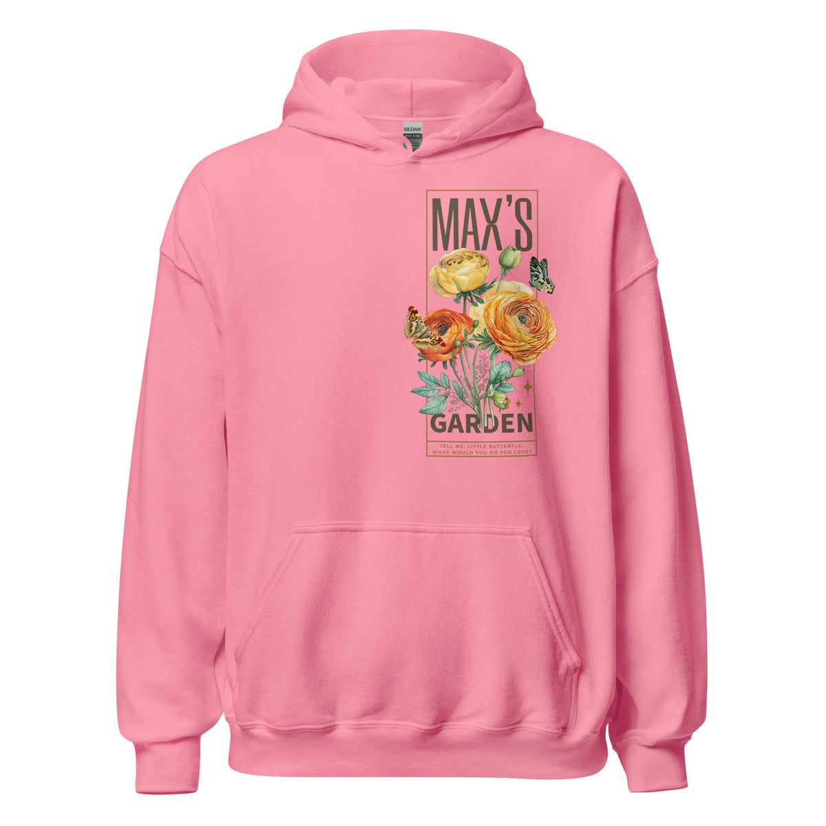 Max's Garden Hoodie - The Bean Workshop - Bookish Fashion, Carissa Broadbent, Daughter of No Worlds, Fandom Merch, hoodie, Max's Garden