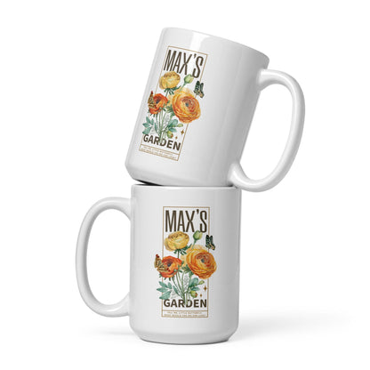 Max's Garden Mug - The Bean Workshop - carissa broadbent, ceramic, cup, daughter of no worlds, mug