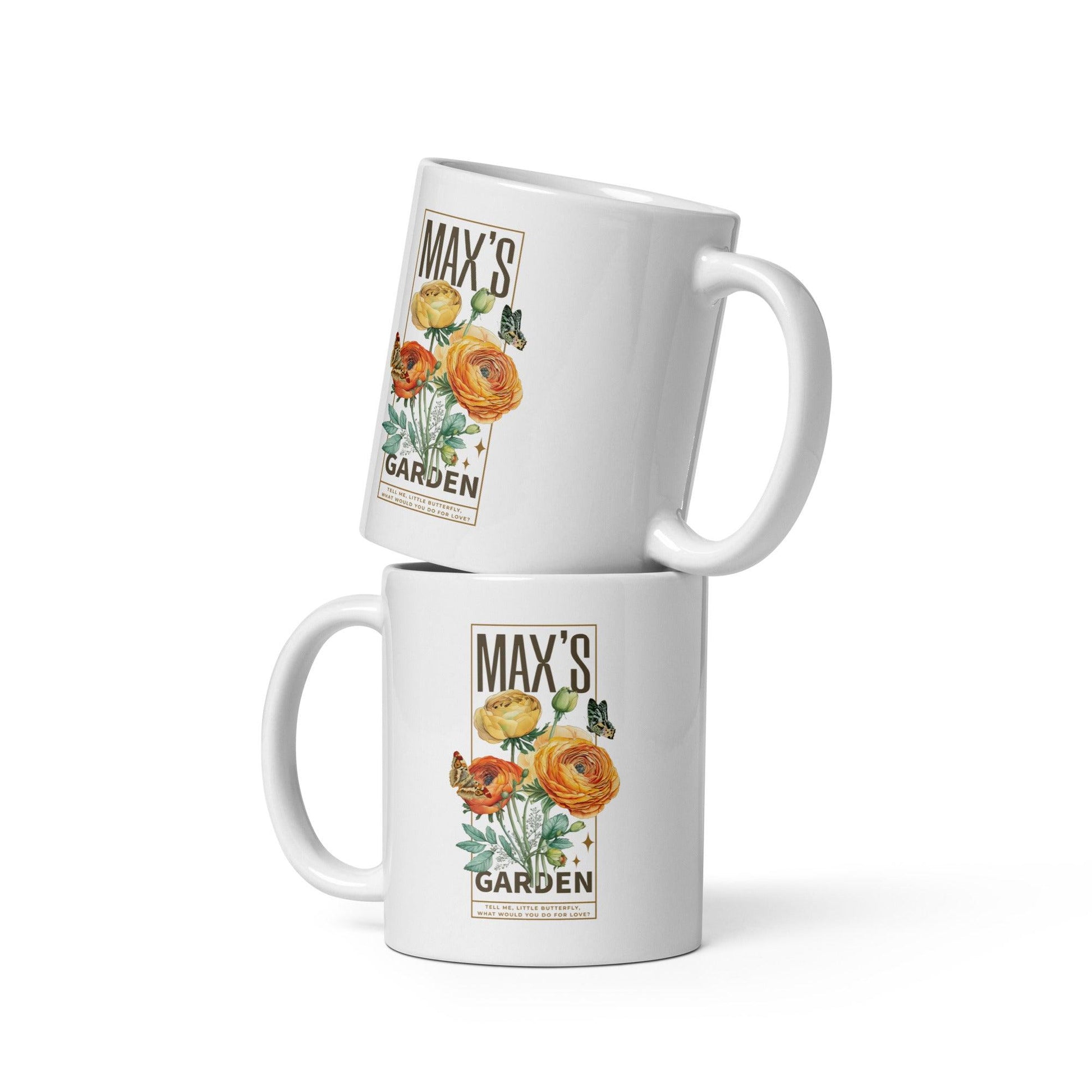 Max's Garden Mug - The Bean Workshop - carissa broadbent, ceramic, cup, daughter of no worlds, mug
