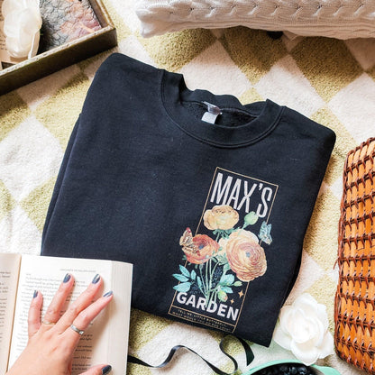Max's Garden Sweatshirt - The Bean Workshop - carissa broadbent, Crew neck, daughter of no worlds, DTG, Men's Clothing, Regular fit, sweatshirt, Sweatshirts, Unisex, Women's Clothing