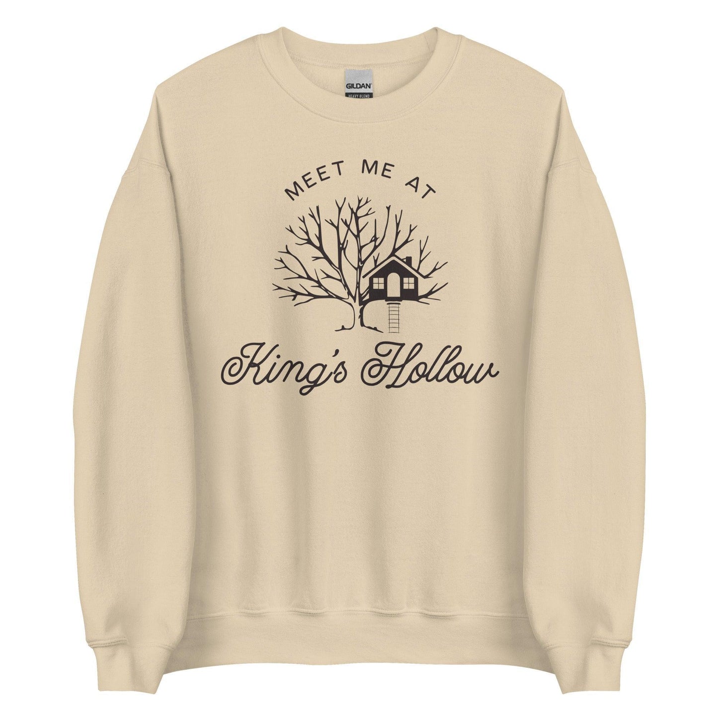 Meet Me At King's Hollow Sweatshirt - The Bean Workshop - sweatshirt, twin sisters, zodiac academy