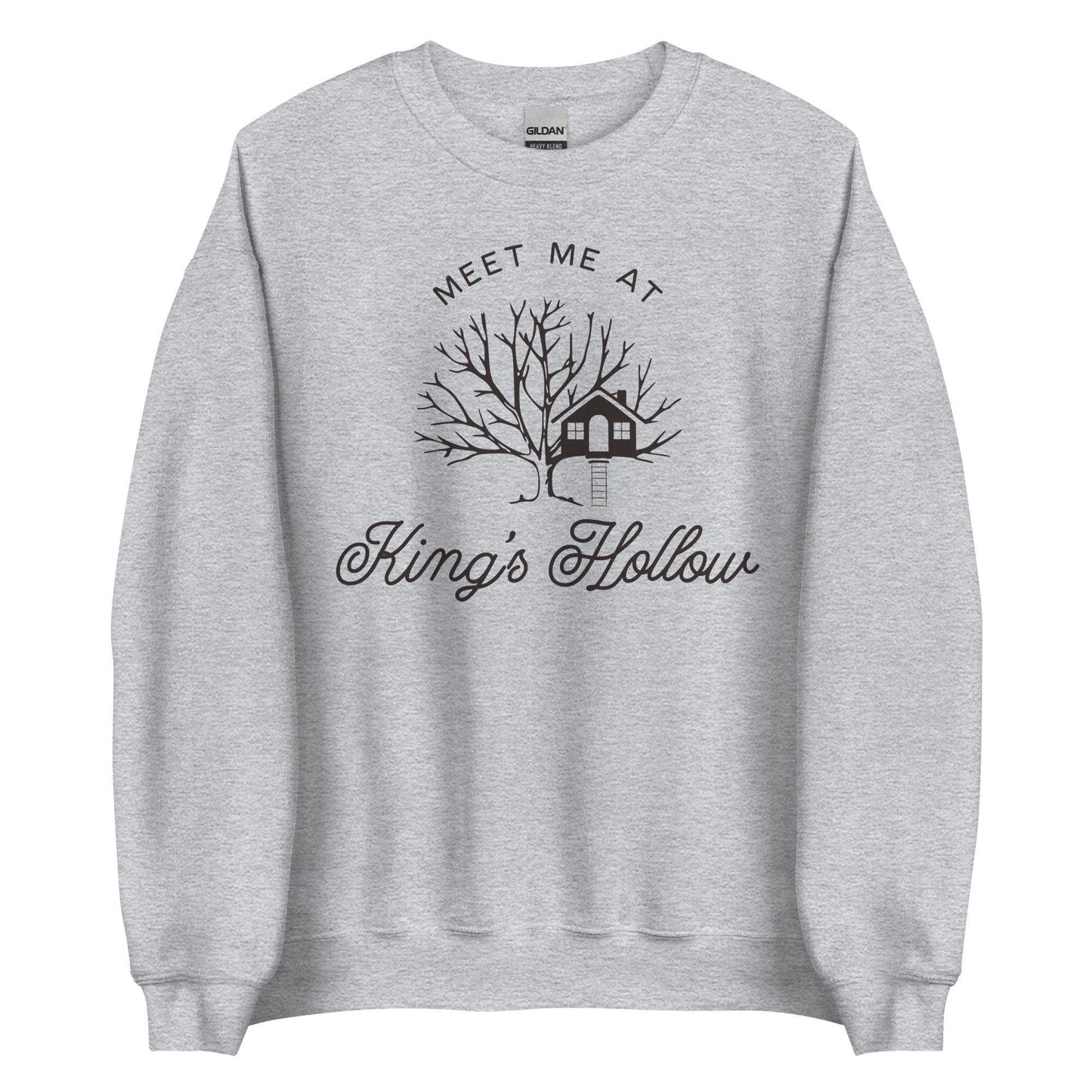 Meet Me At King's Hollow Sweatshirt - The Bean Workshop - sweatshirt, twin sisters, zodiac academy
