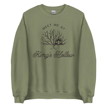 Meet Me At King's Hollow Sweatshirt - The Bean Workshop - sweatshirt, twin sisters, zodiac academy