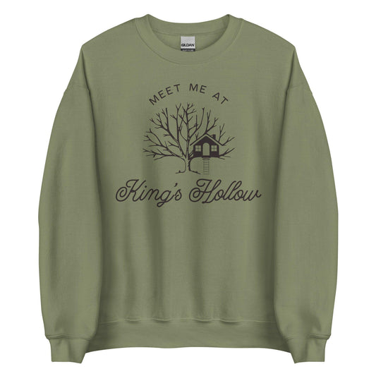 Meet Me At King's Hollow Sweatshirt - The Bean Workshop - sweatshirt, twin sisters, zodiac academy