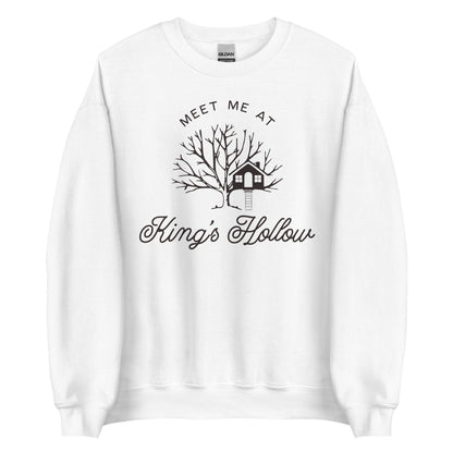 Meet Me At King's Hollow Sweatshirt - The Bean Workshop - sweatshirt, twin sisters, zodiac academy