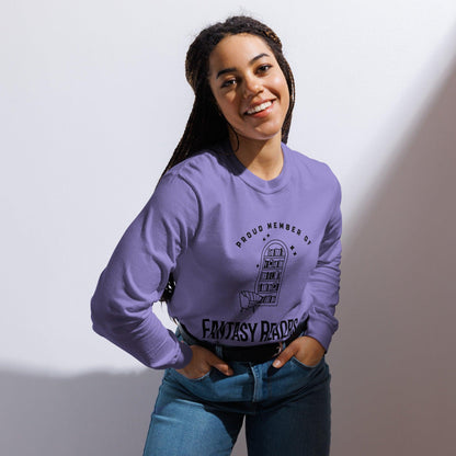 Member of Fantasy Readers Book Club Heavyweight Long Sleeve Shirt - The Bean Workshop - bookish, fantasy readers book club, long-sleeve shirt, read everyday, t-shirt, tee