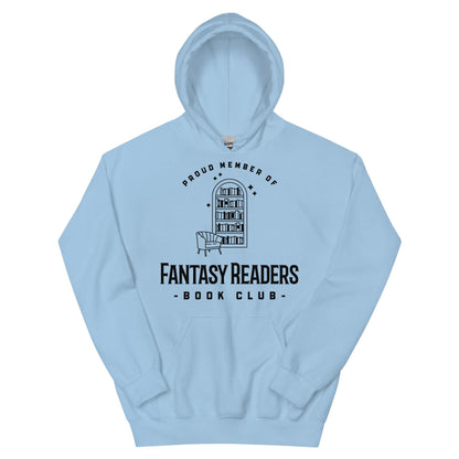 Member of Fantasy Readers Book Club Hoodie - The Bean Workshop - bookish, fantasy readers book club, hoodie, read everyday