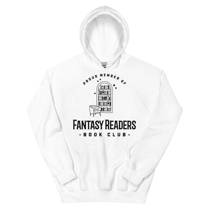 Member of Fantasy Readers Book Club Hoodie - The Bean Workshop - bookish, fantasy readers book club, hoodie, read everyday