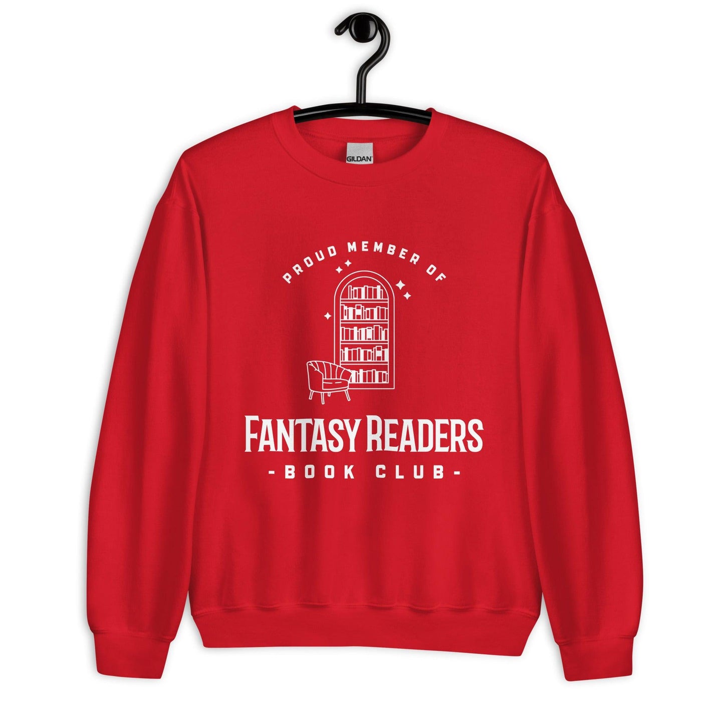 Member of Fantasy Readers Book Club Sweatshirt - The Bean Workshop - bookish, fantasy readers book club, read everyday, sweater, sweatshirt