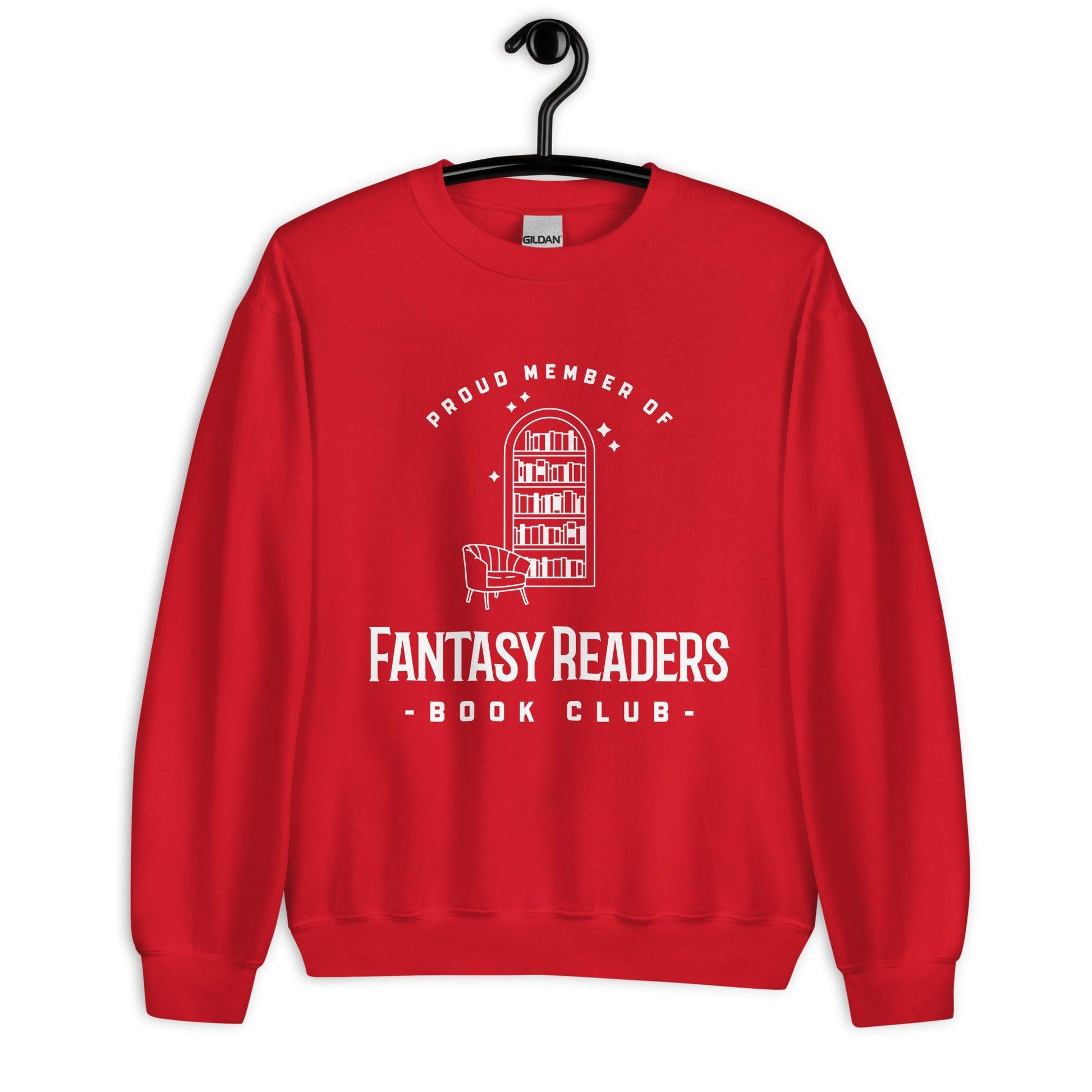 Member of Fantasy Readers Book Club Sweatshirt - The Bean Workshop - bookish, fantasy readers book club, read everyday, sweater, sweatshirt