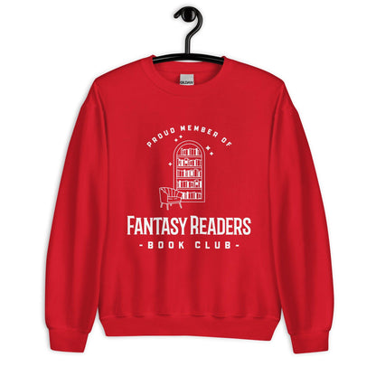 Member of Fantasy Readers Book Club Sweatshirt - The Bean Workshop - bookish, fantasy readers book club, read everyday, sweater, sweatshirt