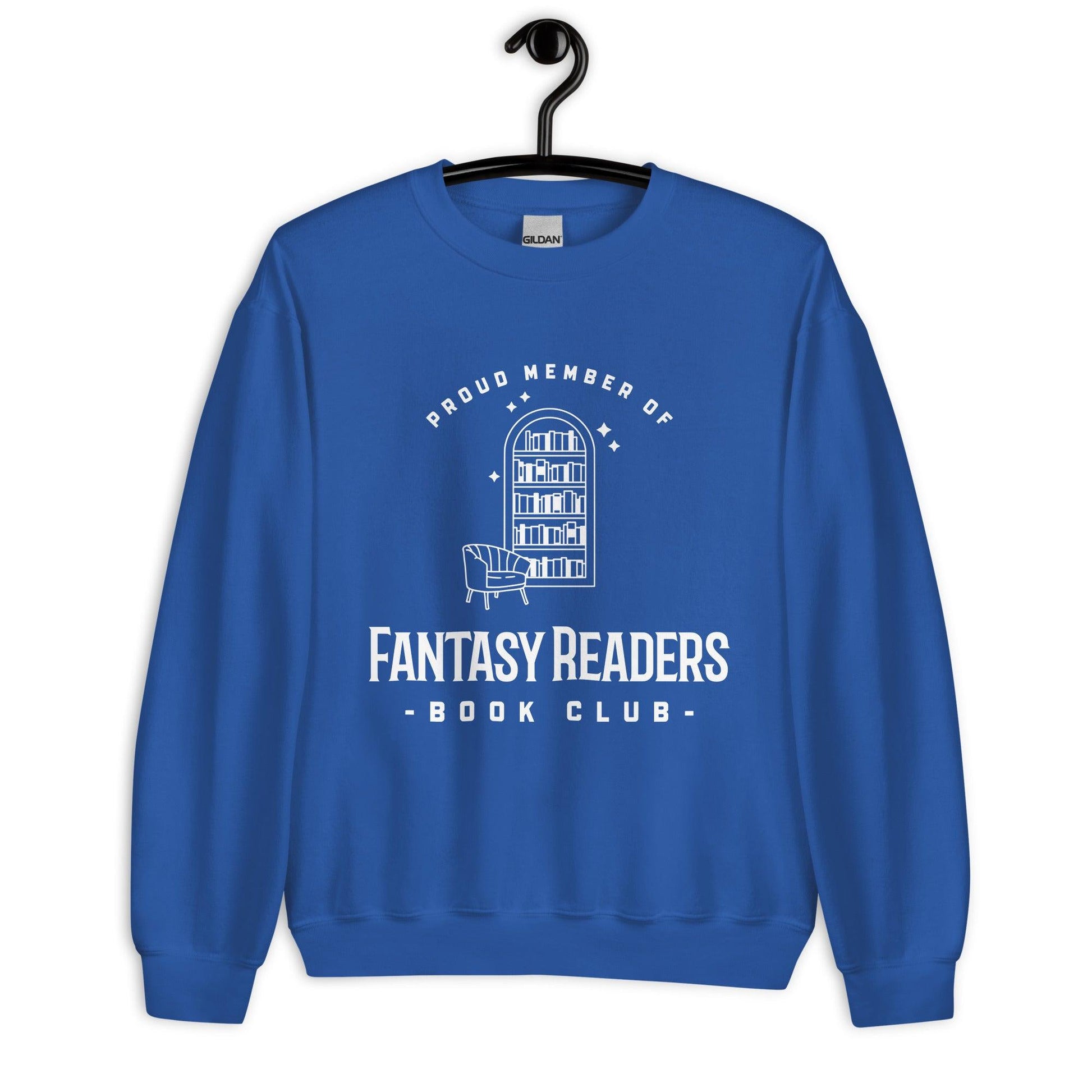 Member of Fantasy Readers Book Club Sweatshirt - The Bean Workshop - bookish, fantasy readers book club, read everyday, sweater, sweatshirt