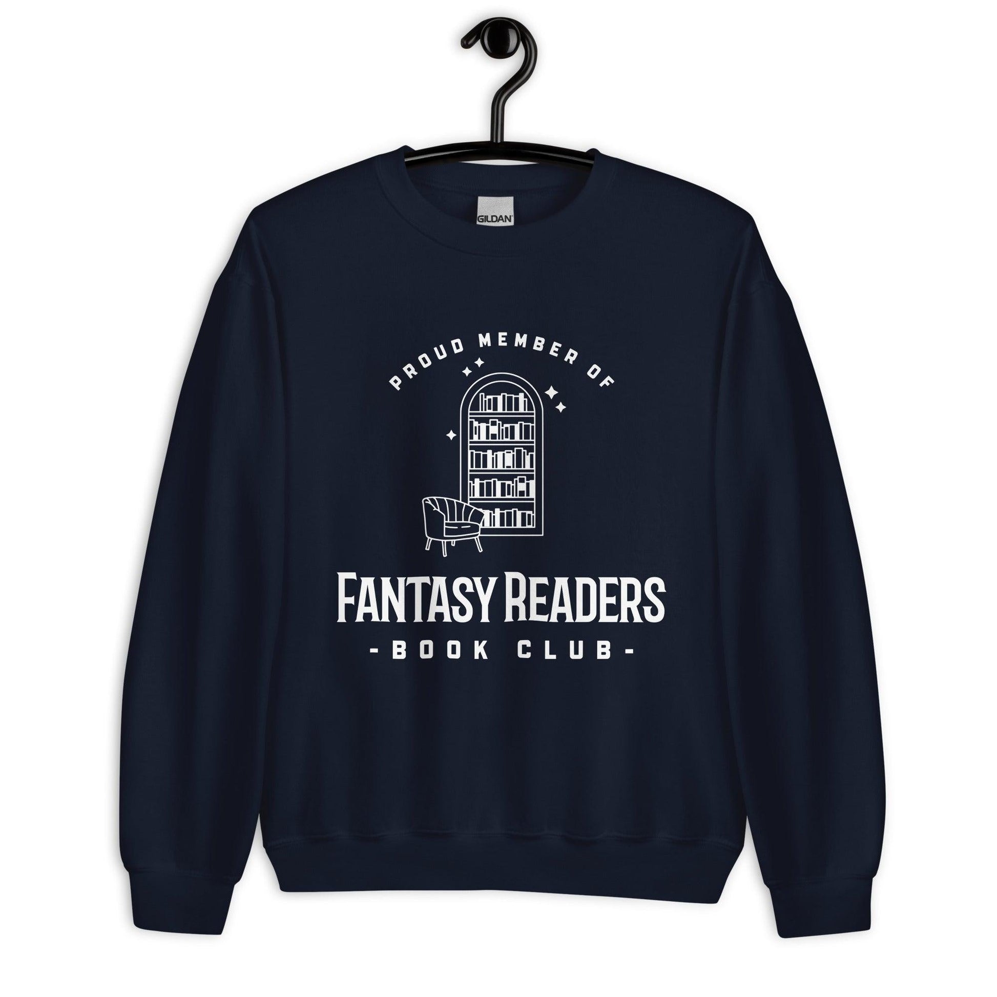 Member of Fantasy Readers Book Club Sweatshirt - The Bean Workshop - bookish, fantasy readers book club, read everyday, sweater, sweatshirt