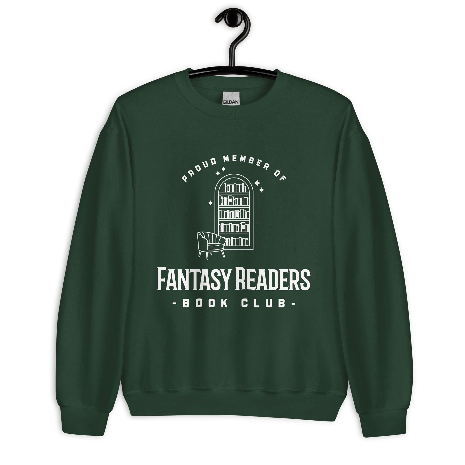 Member of Fantasy Readers Book Club Sweatshirt - The Bean Workshop - bookish, fantasy readers book club, read everyday, sweater, sweatshirt