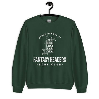 Member of Fantasy Readers Book Club Sweatshirt - The Bean Workshop - bookish, fantasy readers book club, read everyday, sweater, sweatshirt