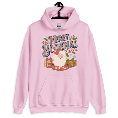 Merry Bookmas Christmas Hoodie - The Bean Workshop - bookish, chistmas, hoodie