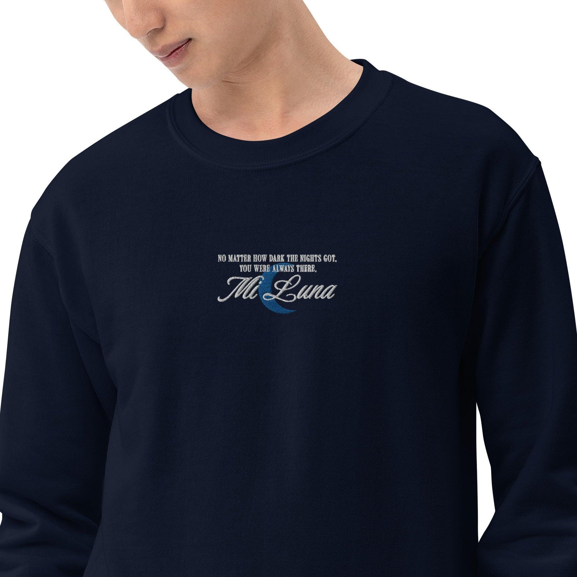 Mi Luna King of Sloth Embroidered Sweatshirt - The Bean Workshop - ana huang, embroidered, kings of sin, Sloane Kensington, sweatshirt, Xavier Castillo