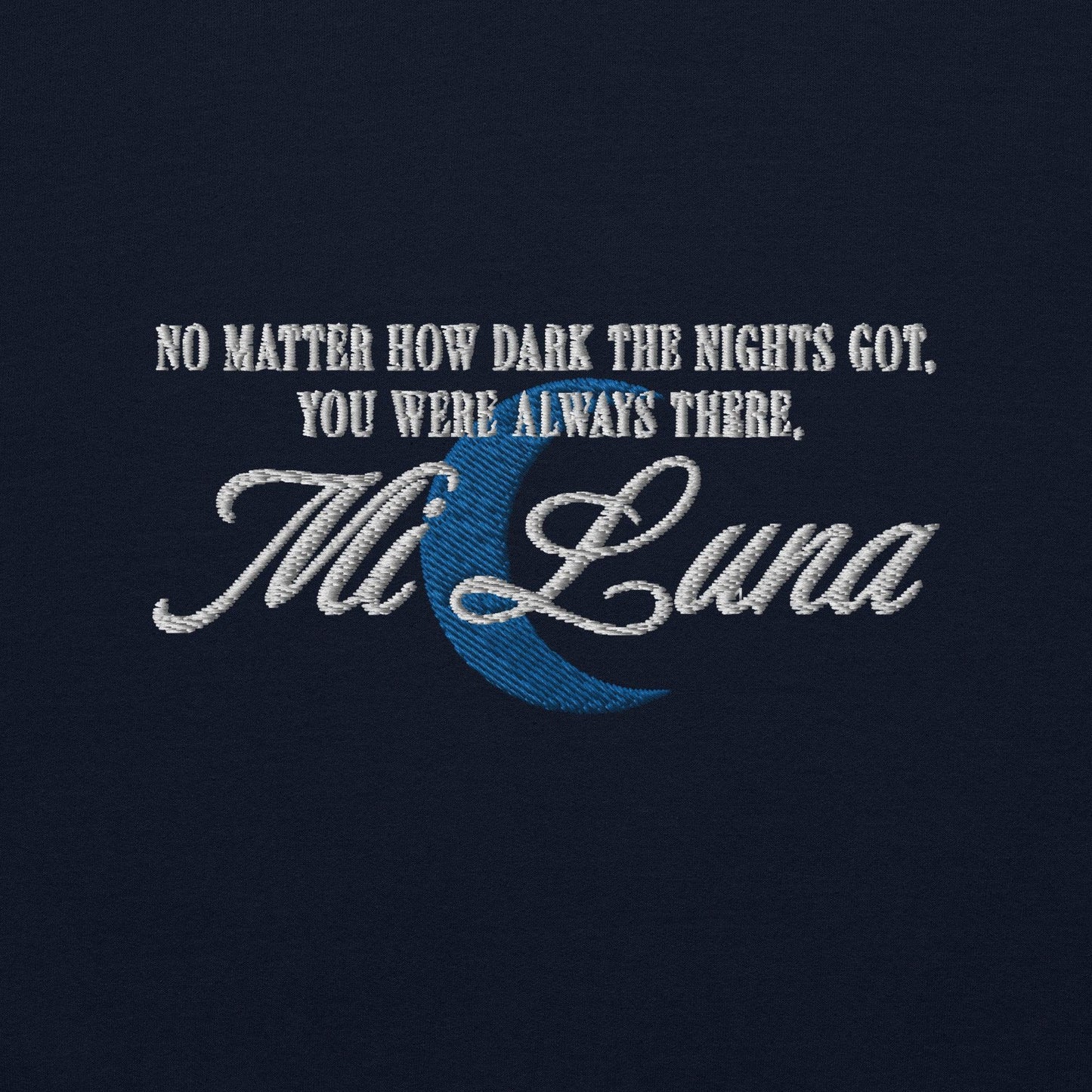 Mi Luna King of Sloth Embroidered Sweatshirt - The Bean Workshop - ana huang, embroidered, kings of sin, Sloane Kensington, sweatshirt, Xavier Castillo