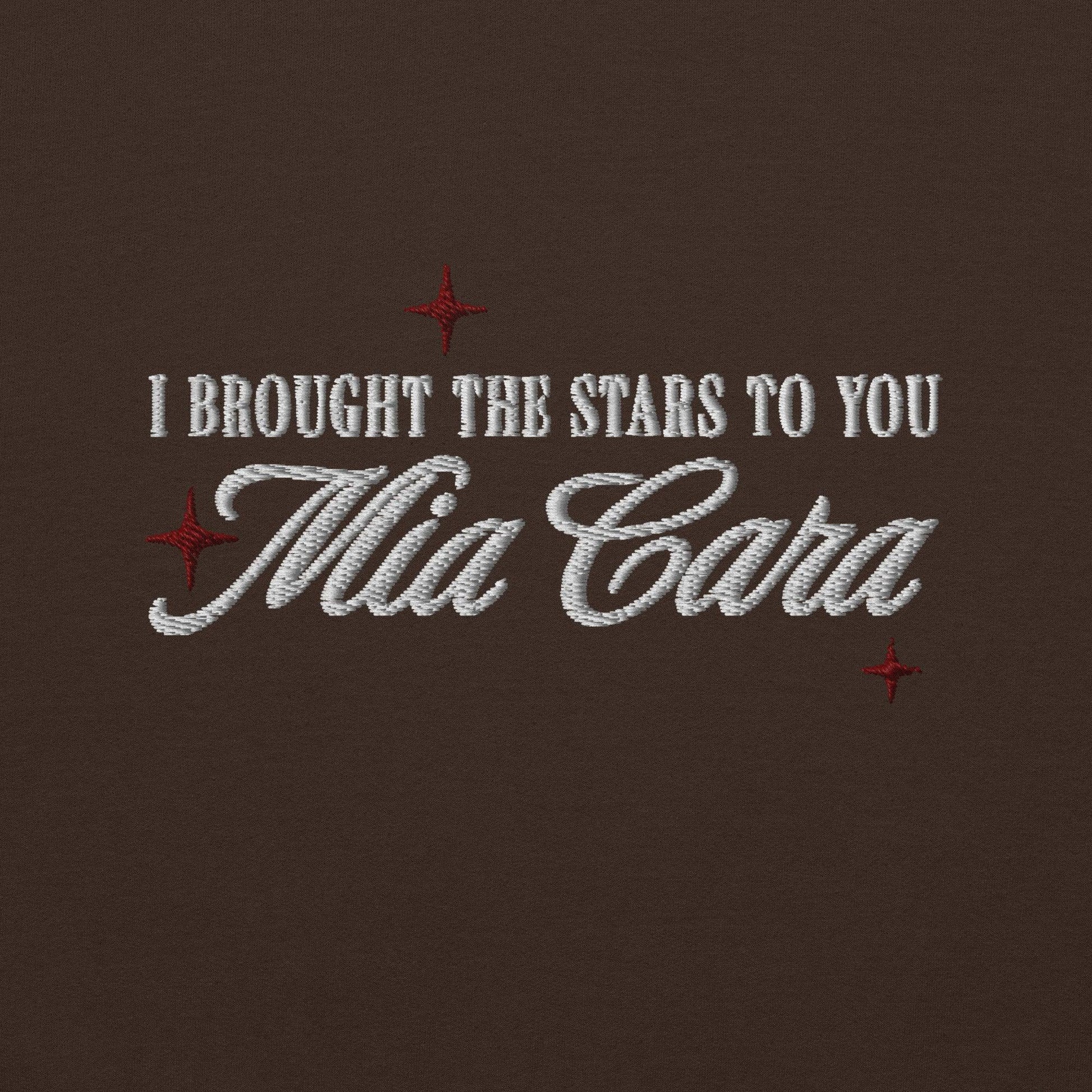 Mia Cara King of Wrath Embroidered Hoodie - The Bean Workshop - ana huang, dante russo, embroidered, hoodie, king of wrath, kings of sin, vivian lau