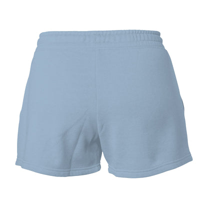 Midnight Reader Embroidered Wave Wash Fleece Shorts