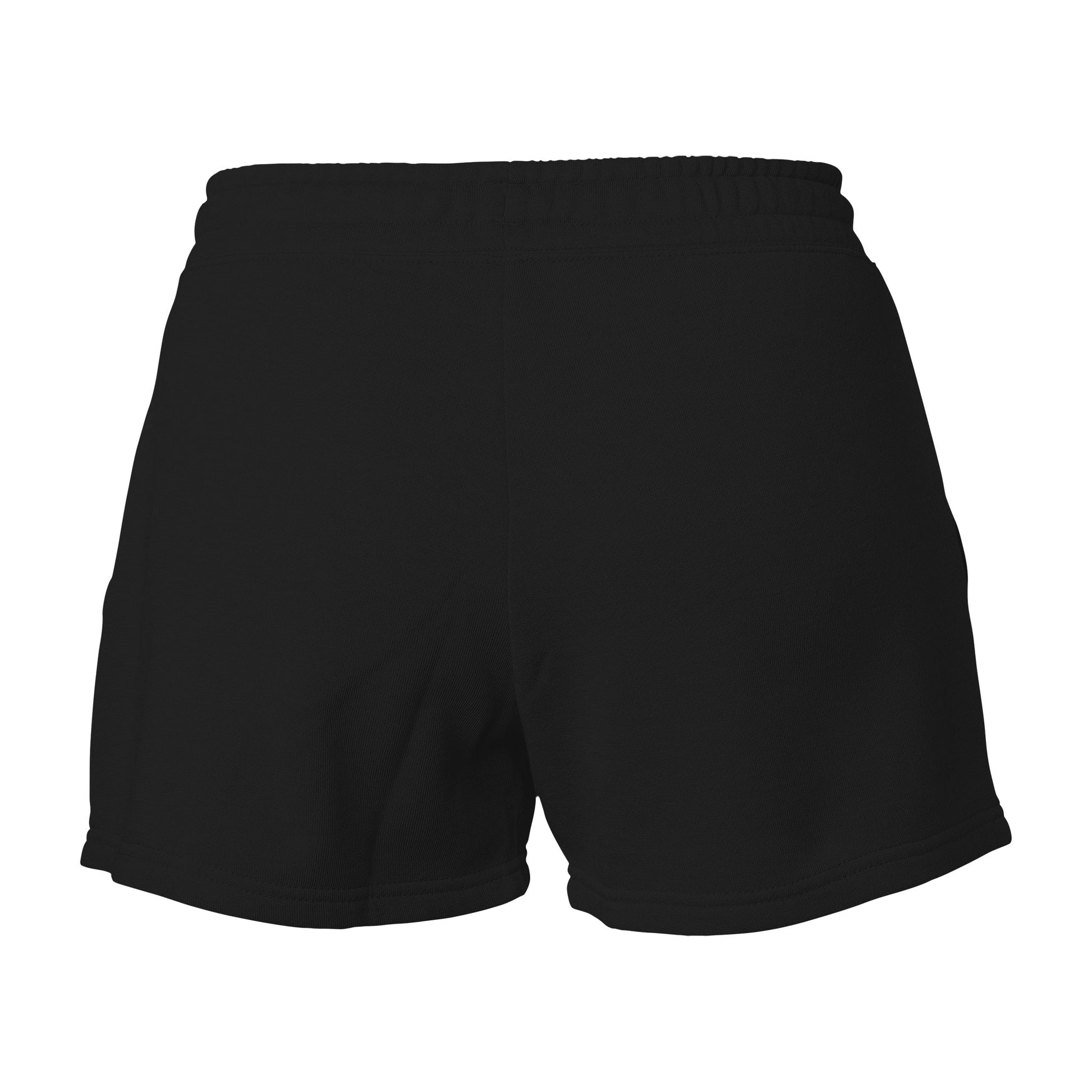 Midnight Reader Embroidered Wave Wash Fleece Shorts