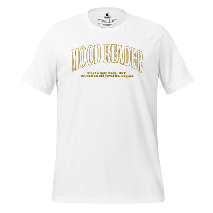 Mood Reader T-Shirt - The Bean Workshop - book lover, bookish, minimalistic, read everyday, t-shirt