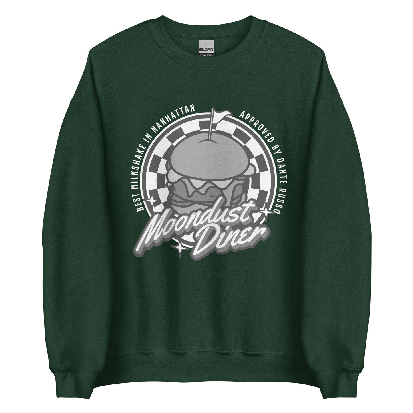 Moondust Diner Sweatshirt - The Bean Workshop - Ana Huang, Dante Russo, Kings of Sin, Moondust Diner, sweater, sweatshirt