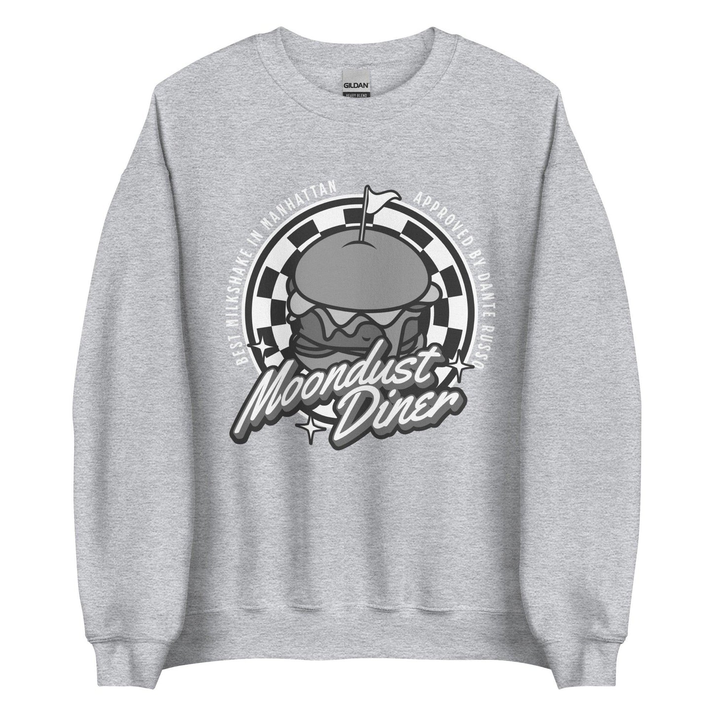 Moondust Diner Sweatshirt - The Bean Workshop - Ana Huang, Dante Russo, Kings of Sin, Moondust Diner, sweater, sweatshirt
