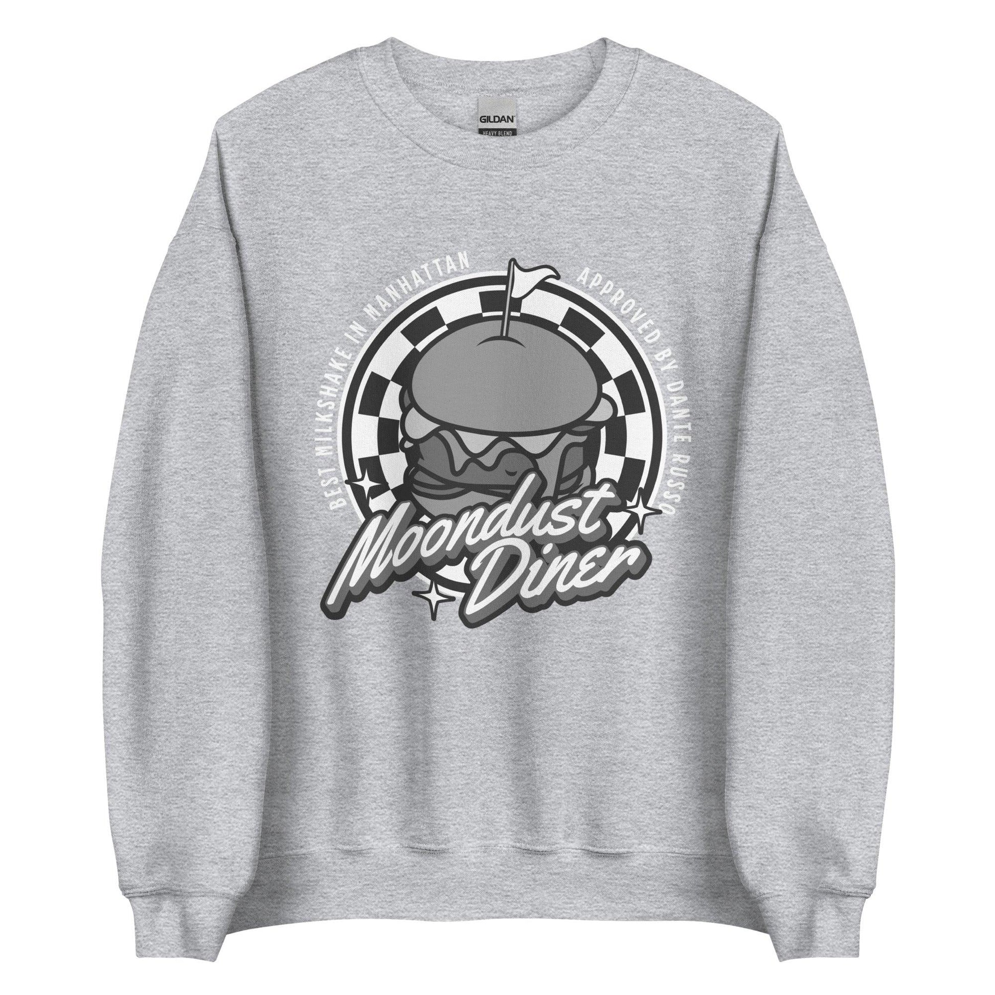 Moondust Diner Sweatshirt - The Bean Workshop - Ana Huang, Dante Russo, Kings of Sin, Moondust Diner, sweater, sweatshirt