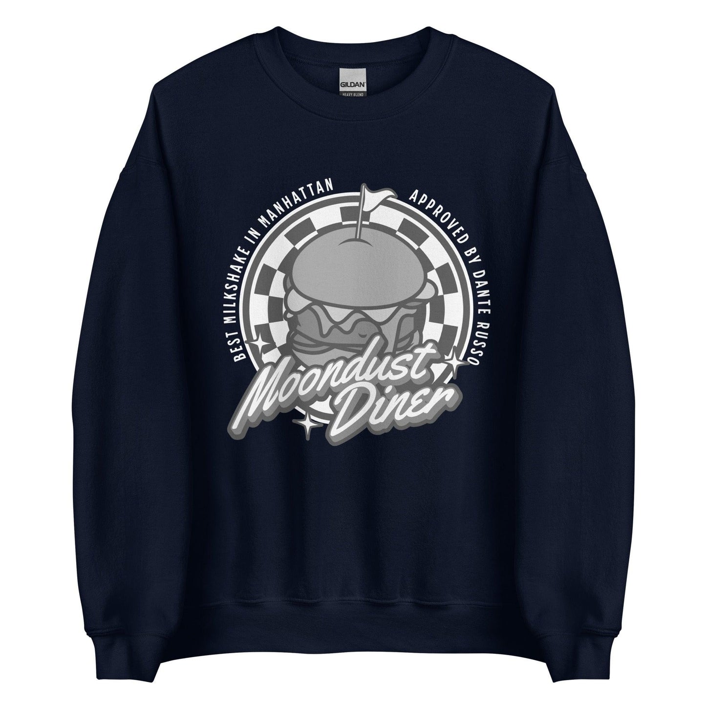 Moondust Diner Sweatshirt - The Bean Workshop - Ana Huang, Dante Russo, Kings of Sin, Moondust Diner, sweater, sweatshirt