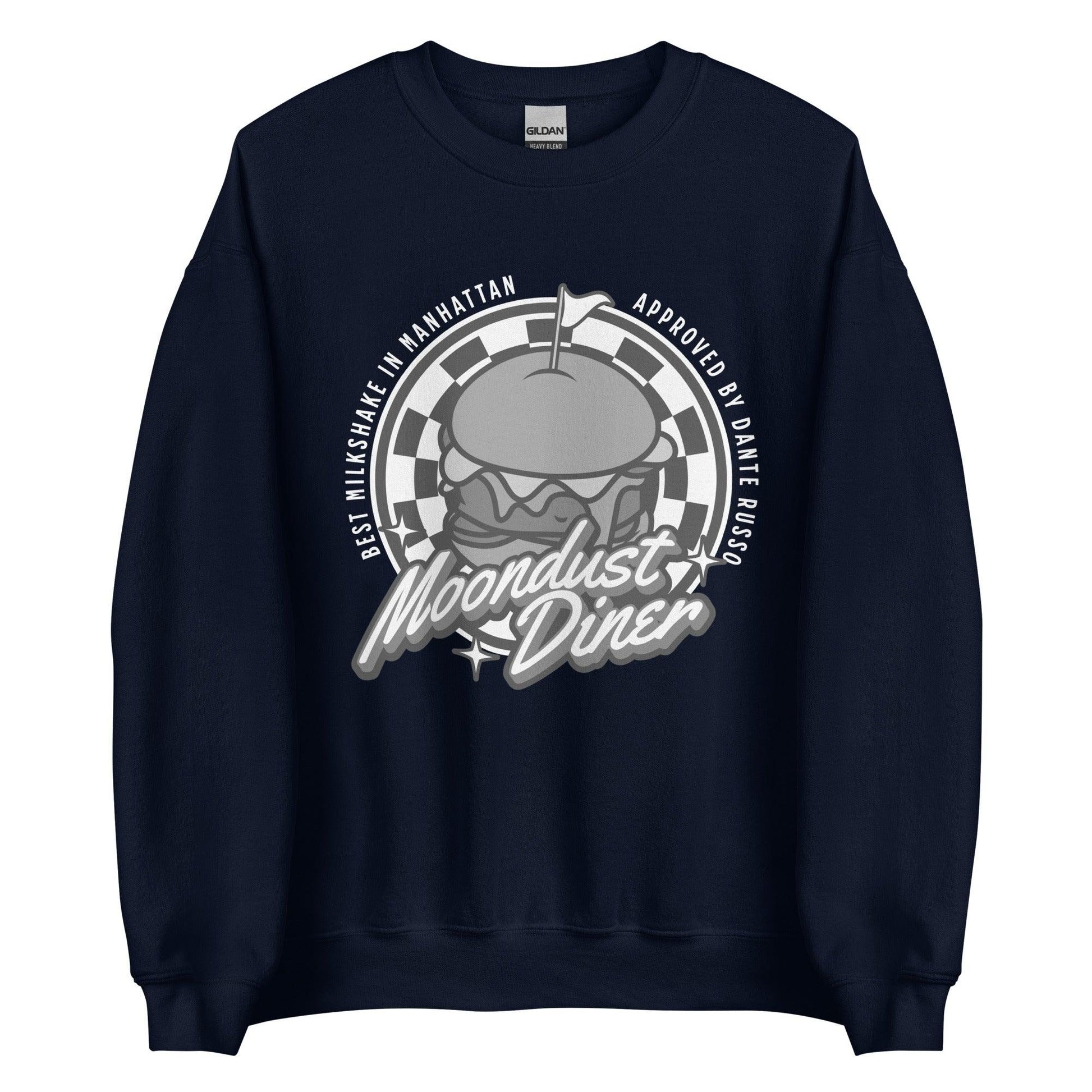 Moondust Diner Sweatshirt - The Bean Workshop - Ana Huang, Dante Russo, Kings of Sin, Moondust Diner, sweater, sweatshirt
