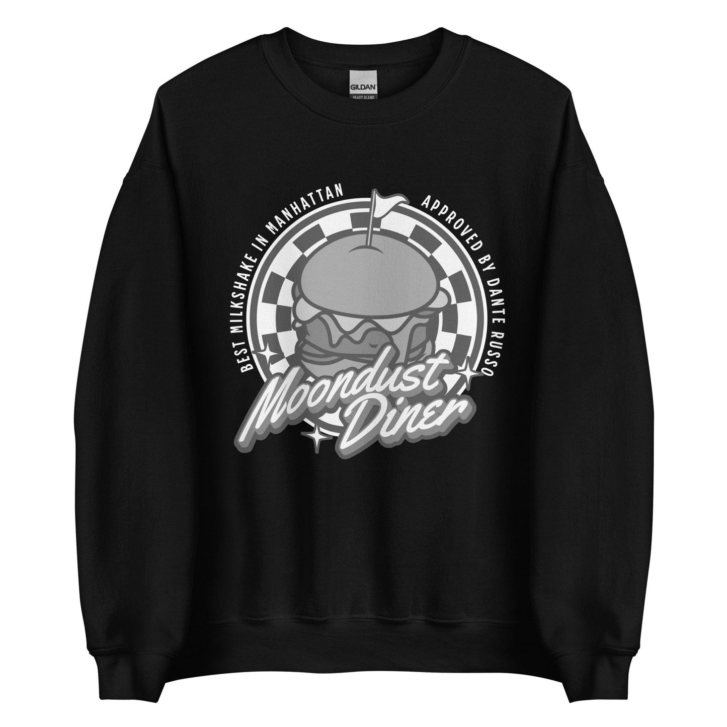 Moondust Diner Sweatshirt - The Bean Workshop - Ana Huang, Dante Russo, Kings of Sin, Moondust Diner, sweater, sweatshirt