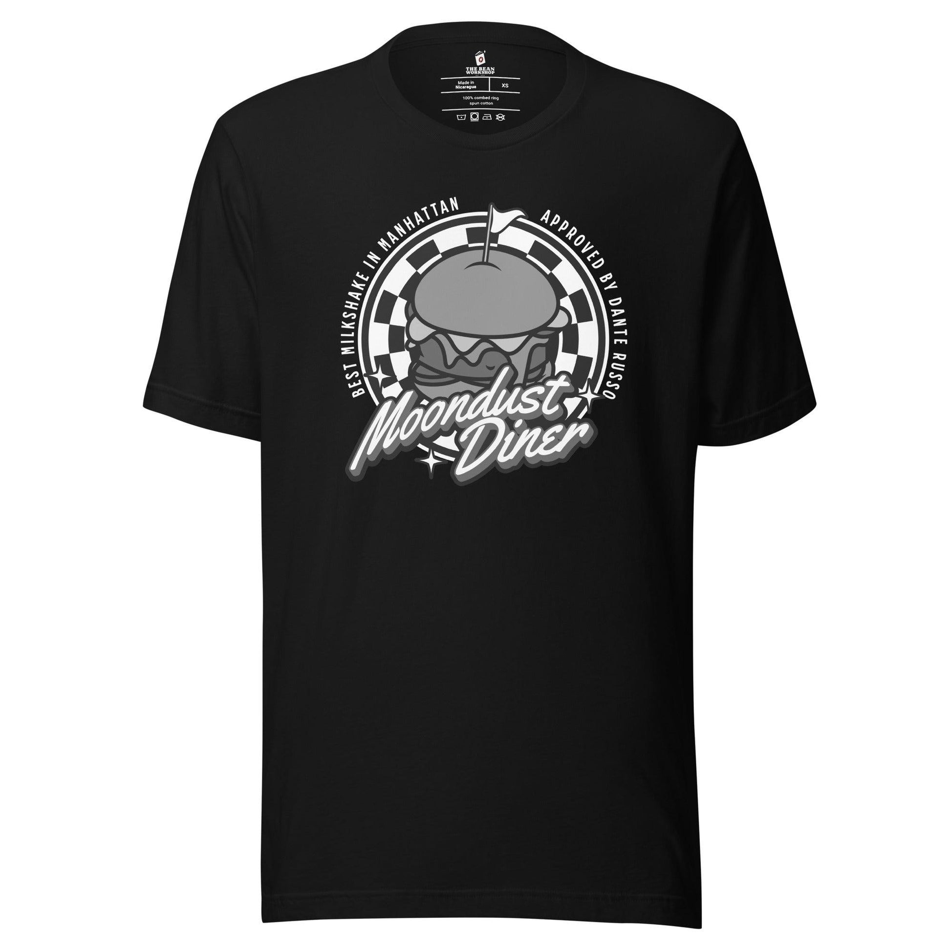 Moondust Diner T-Shirt - The Bean Workshop - ana huang, dante russo, kings of sin, retro, t-shirt