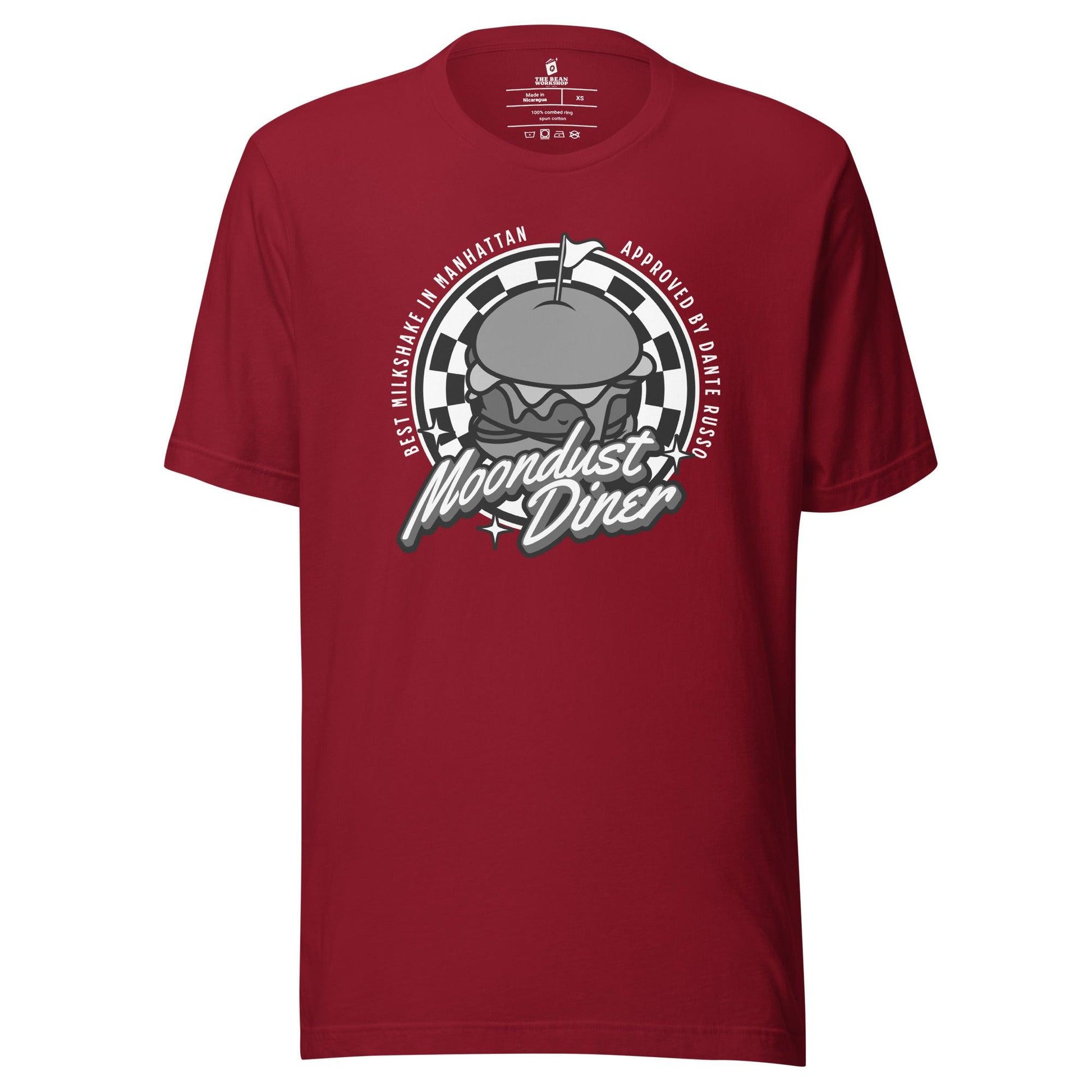 Moondust Diner T-Shirt - The Bean Workshop - ana huang, dante russo, kings of sin, retro, t-shirt