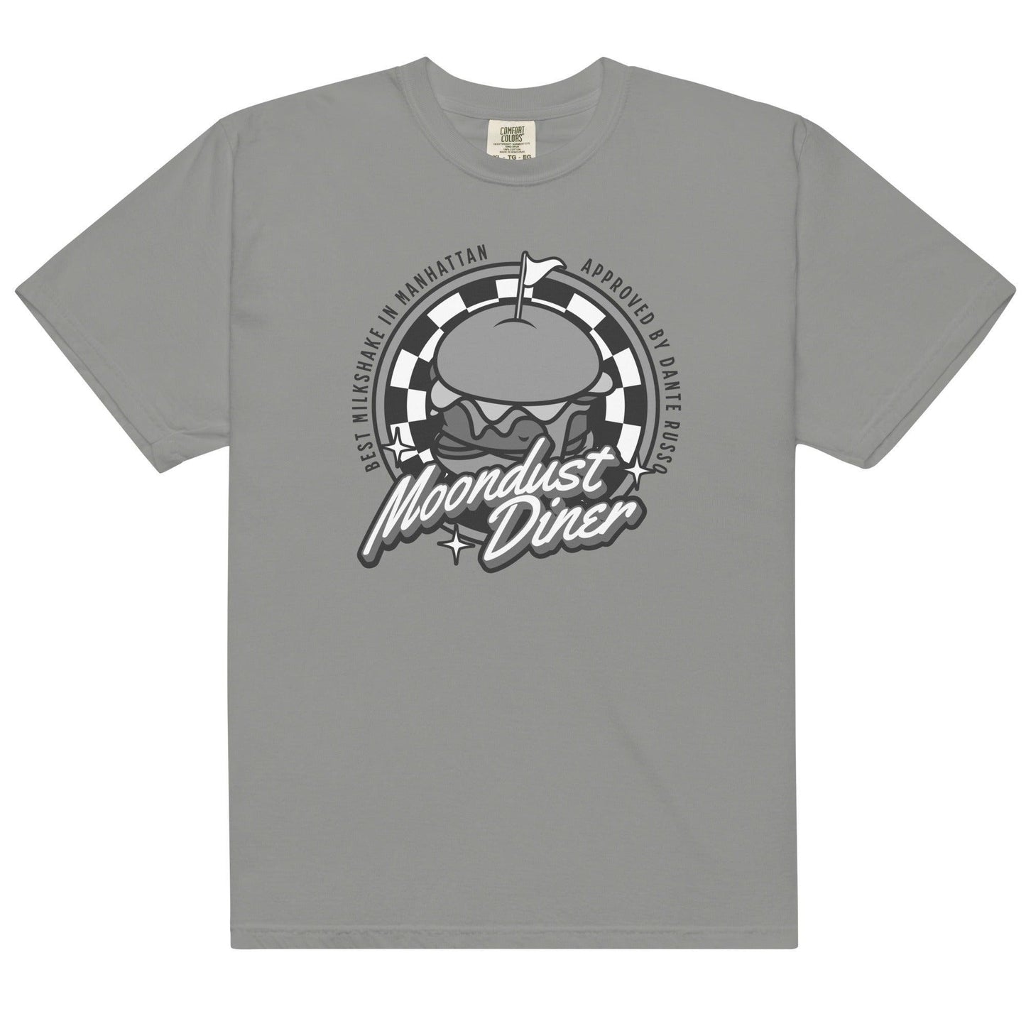 Moondust Diner Tee Shirt - The Bean Workshop - ana huang, box tee, dante russo, kings of sin, retro