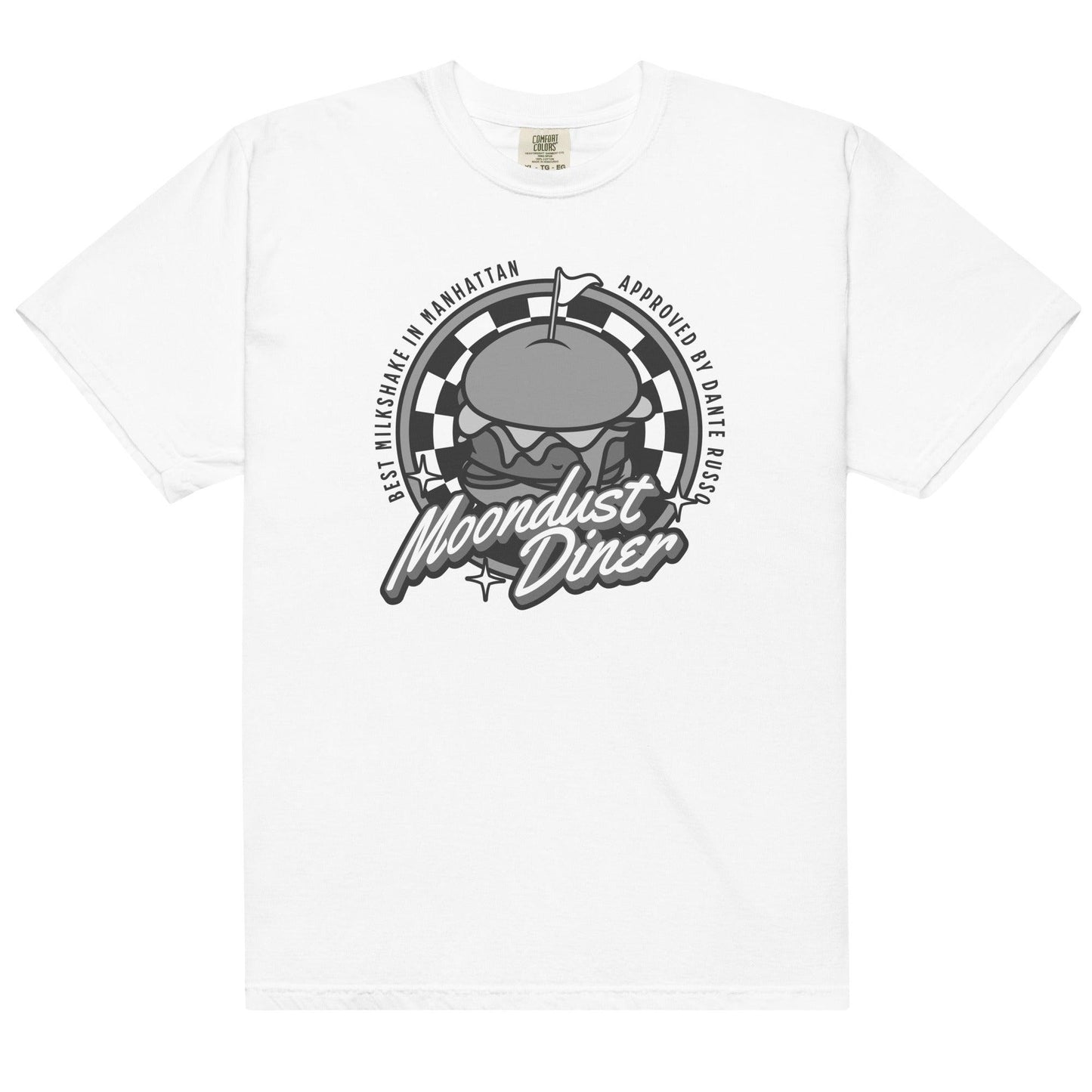 Moondust Diner Tee Shirt - The Bean Workshop - ana huang, box tee, dante russo, kings of sin, retro