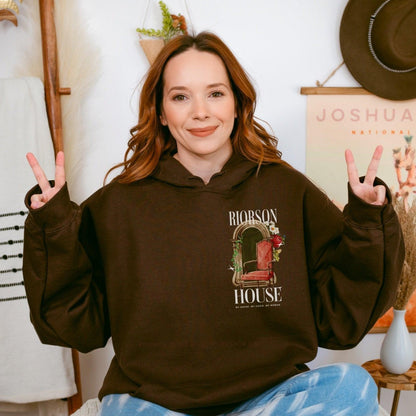 My House My Chair My Woman Hoodie - The Bean Workshop - Fourth Wing, hoodie, Rebecca Yarros, Violet and Xaden, Violet Sorrengail, Xaden Riorson