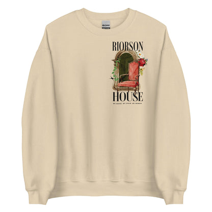 My house My chair My woman Sweatshirt - The Bean Workshop - Fourth Wing, Rebecca Yarros, sweater, sweatshirt, The Empyrean, Violet and Xaden, Violet Sorrengail, Xaden Riorson