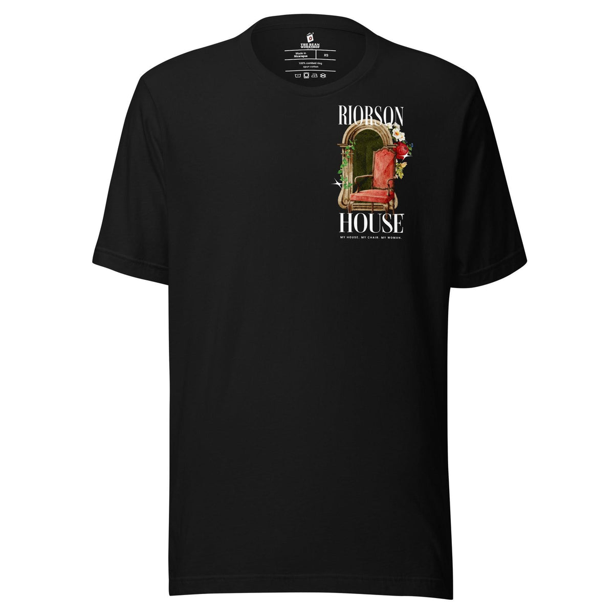 My House My Chair My Woman T-Shirt - The Bean Workshop - fourth wing, rebecca yarros, t-shirt, violet sorrengail, xaden riorson