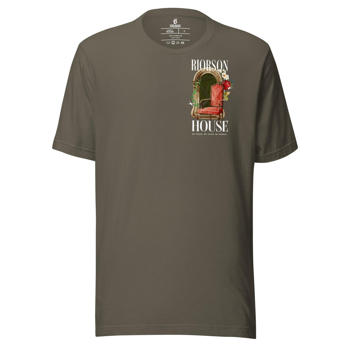 My House My Chair My Woman T-Shirt - The Bean Workshop - fourth wing, rebecca yarros, t-shirt, violet sorrengail, xaden riorson