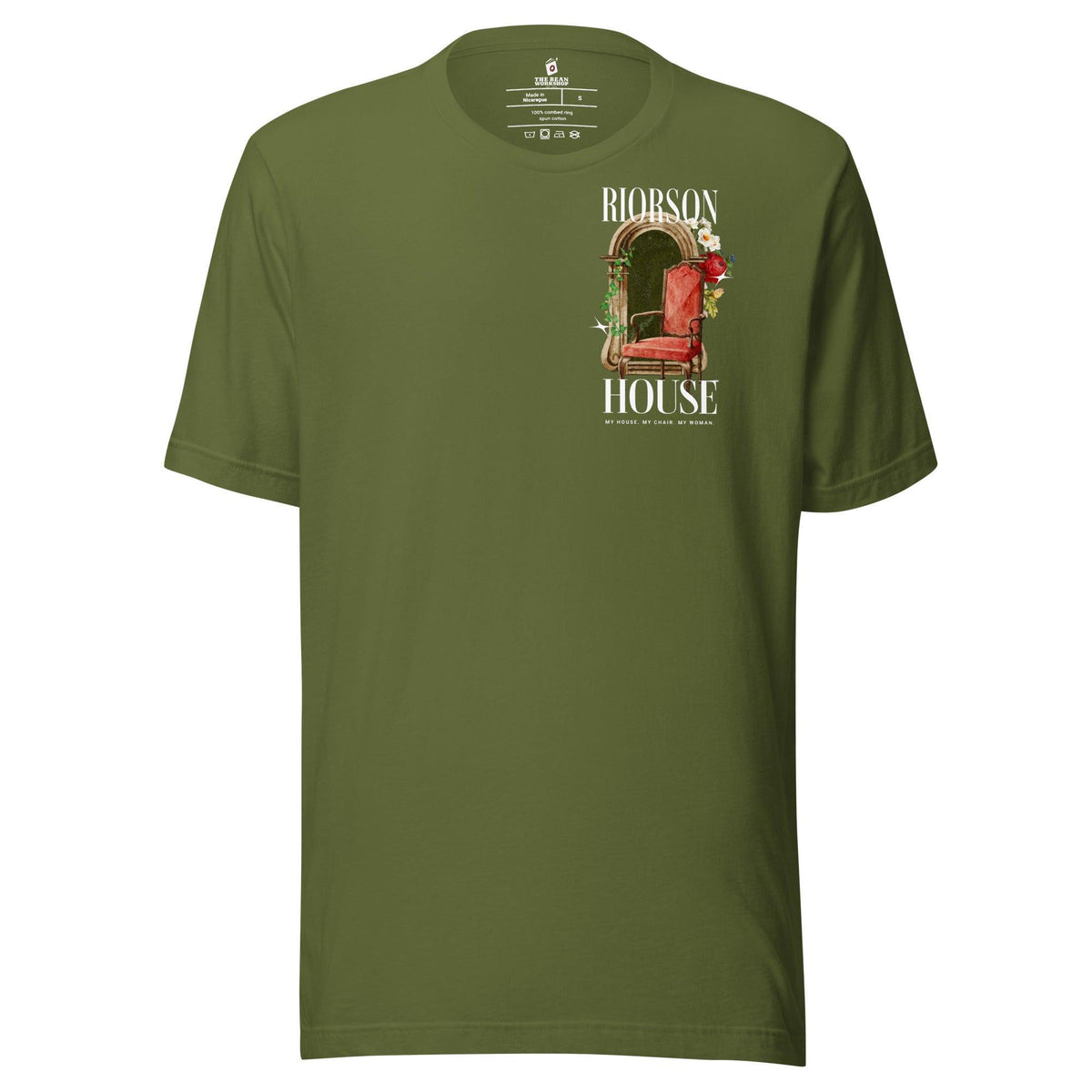 My House My Chair My Woman T-Shirt - The Bean Workshop - fourth wing, rebecca yarros, t-shirt, violet sorrengail, xaden riorson