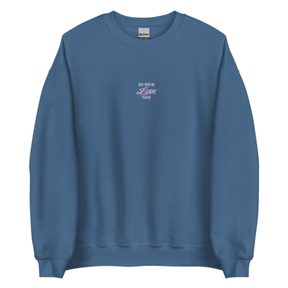 My Love King of Pride Embroidered Sweatshirt - The Bean Workshop - ana huang, embroidered, isabella valencia, kai young, king of pride, kings of sin, sweatshirt
