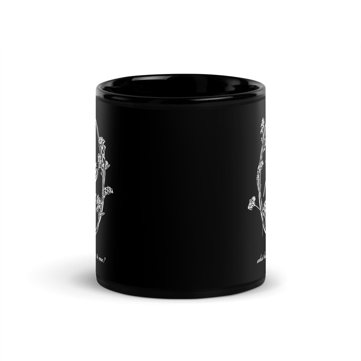 My Pretty Pae Black Glossy Mug - The Bean Workshop - ceramic mug, coffee mug, cup, kai azer, lauren roberts, mug, paedyn gray, powerless