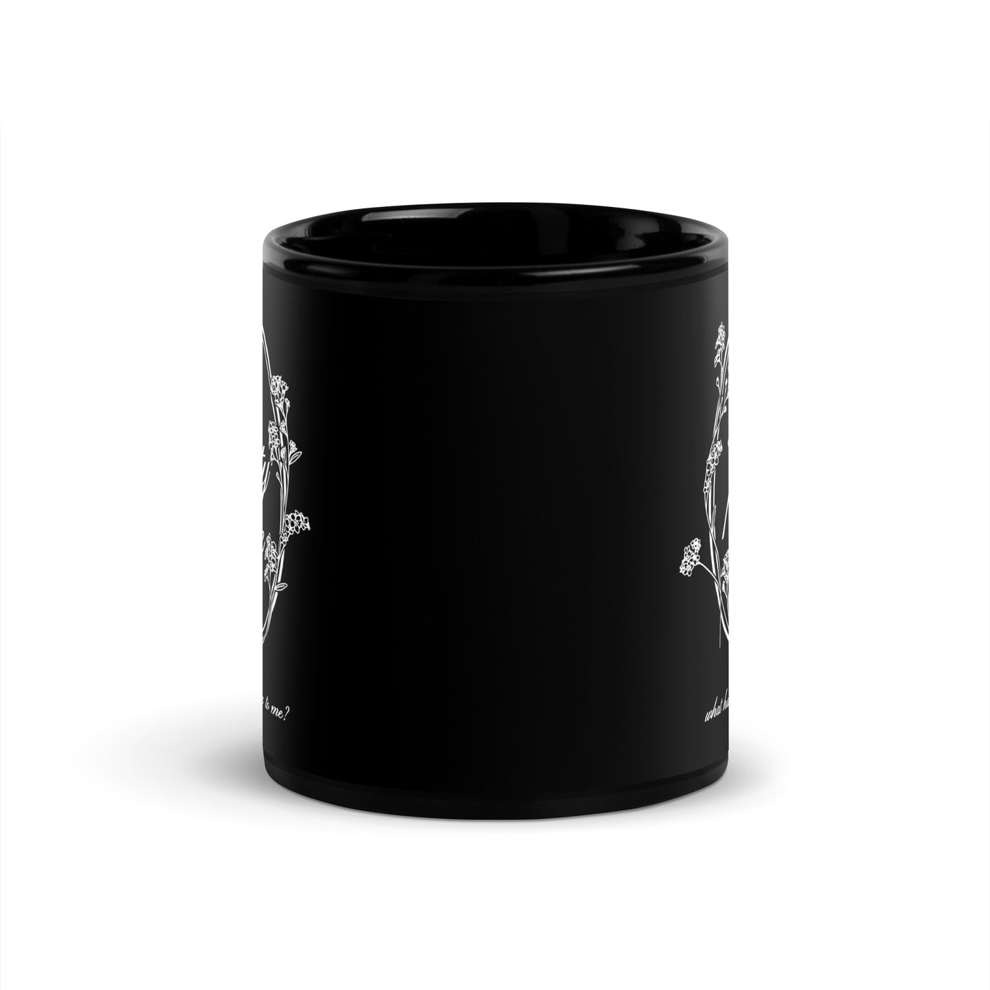 My Pretty Pae Black Glossy Mug - The Bean Workshop - ceramic mug, coffee mug, cup, kai azer, lauren roberts, mug, paedyn gray, powerless