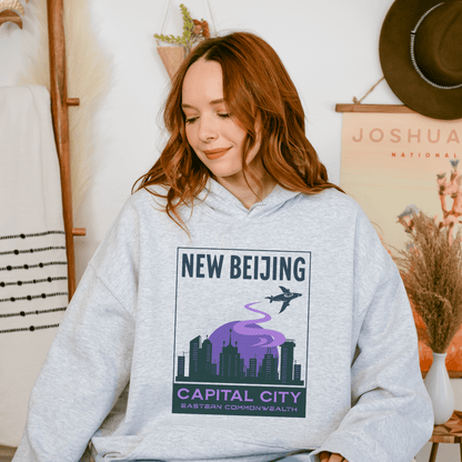 New Beijing Hoodie - The Bean Workshop - Eastern Commonwealth, hoodie, Marissa Meyer, New Beijing, The Lunar Chronicles